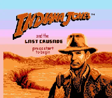 Indiana Jones and the Last Crusade (USA) (Taito) screen shot title